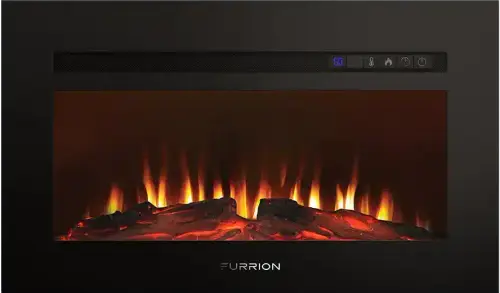Built-In RV Fireplace